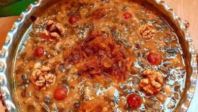 طرز تهیه آش زغال اخته؛ غذای محلی خاص با طعم متفاوت