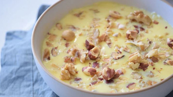 نکات و فوتوفن های طرز تهیه پودینگ موز و گردو نکات و فوتوفن های طرز تهیه پودینگ موز و گردو