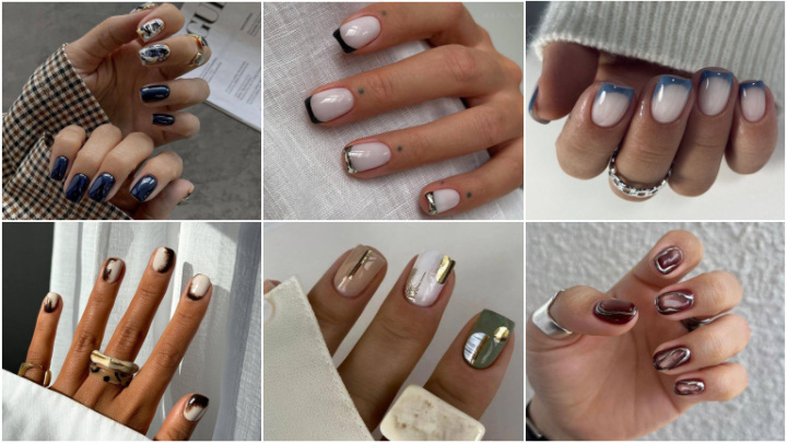 رنگ‌ و طرح‌ ناخن ترند برای پاییز ۱۴۰۴