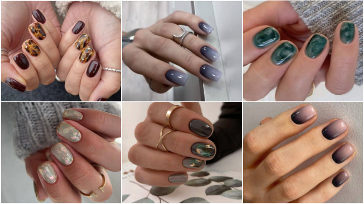 رنگ‌ و طرح‌ ناخن ترند برای پاییز ۱۴۰۴