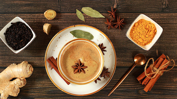 نکاتی برای سرو شیر زنجبیل