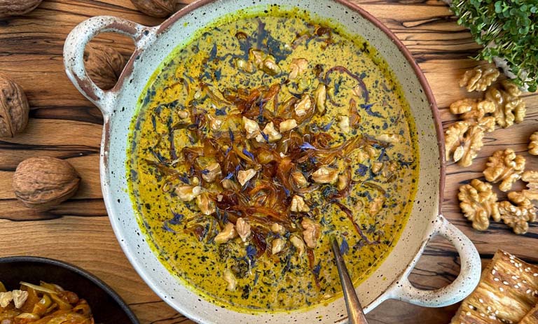 طرز تهیه کله جوش؛ غذای ساده با کشک
