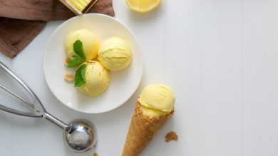 طرز تهیه بستنی لیمویی خانگی با طعمی فوق‌العاده