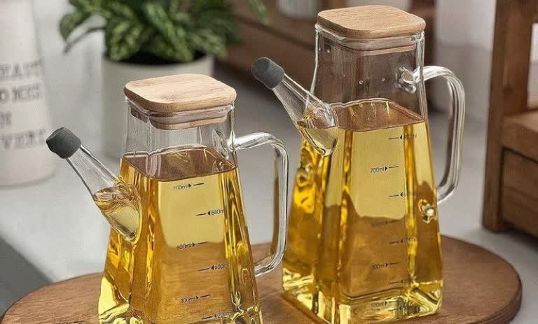 ایدههای ظروف روغن شیک و دکوری کنار گاز