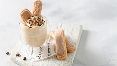 طرز تهیه میلک شیک تیرامیسو به روش کافی شاپ‌ها