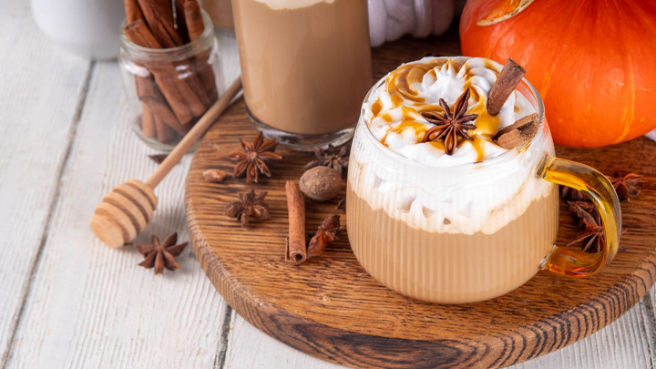 طرز تهیه لاته کدو حلوایی