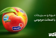 سفارش میوه با ضمانت مرجوعی