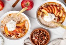 طرز تهیه فرنی سیب؛ دسری خوش ‌عطر و مقوی برای روزهای پاییزی