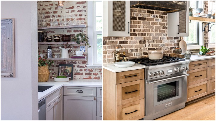 طراحی آشپزخانه به سبک مدیترانه‌ای با مصالح طبیعی