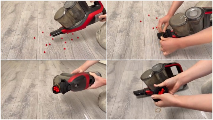 ترفند کاربردی خانهداری با وسایل ساده آشپزخانه؛ جمع کردن اجسام ریز با کمک جارو و پارچه ترفند کاربردی خانهداری با وسایل ساده آشپزخانه؛ جمع کردن اجسام ریز با کمک جارو و پارچه