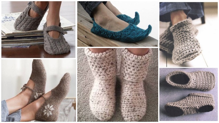 جدیدترین مدل‌های پاپوش بافتنی زنانه برای فصل پاییز و زمستان