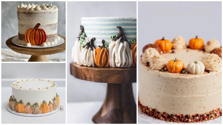 طعم‌های محبوب کیک پاییزی؛ کدو حلوایی و دارچین: