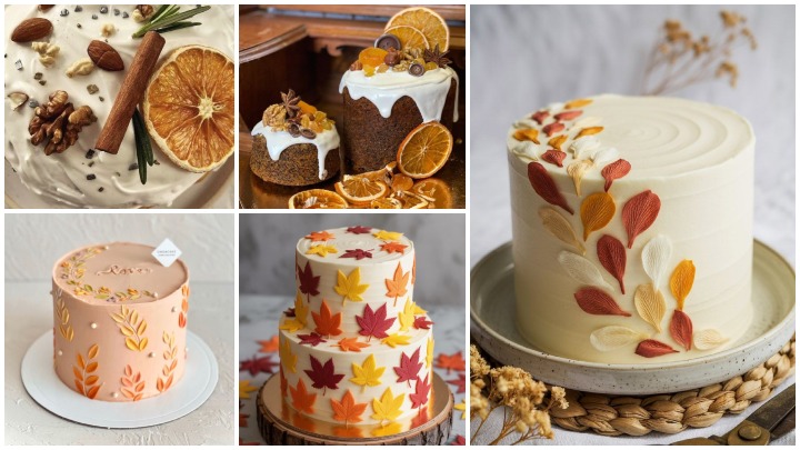 طعم‌های محبوب کیک پاییزی