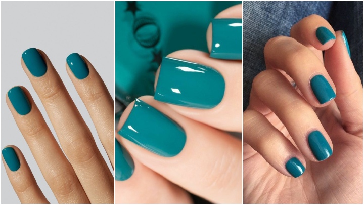 رنگ‌های پرطرفدار لاک در پاییز ۱۴۰۴؛ آبی فیروزه‌ای