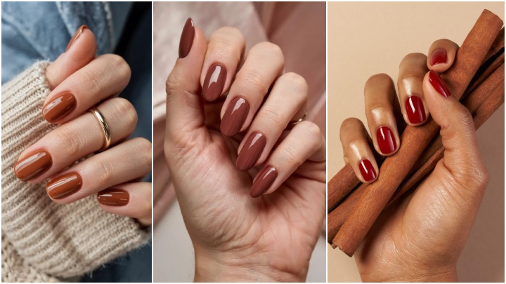 رنگ‌های پرطرفدار لاک در پاییز ۱۴۰۴؛ قهوه‌ای دارچینی