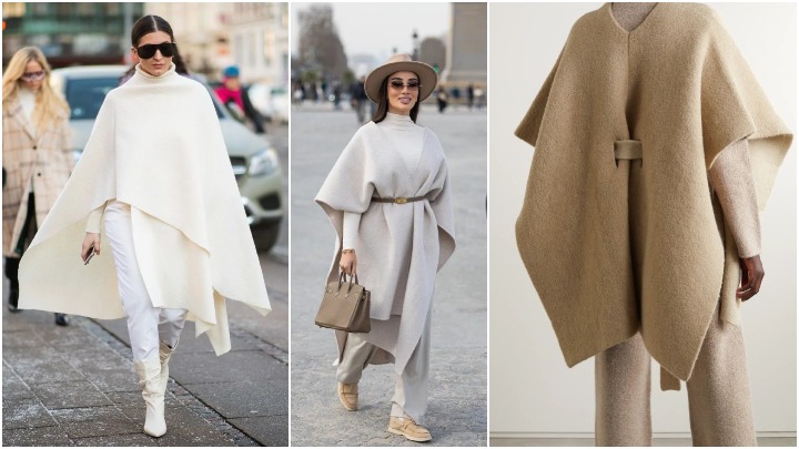 روش استایل کردن پانچو؛ ترند پاییز ۱۴۰۴