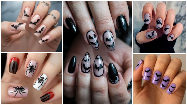 ایده‌های خاص و ترسناک برای طراحی ناخن در شب هالووین ۱۴۰۴