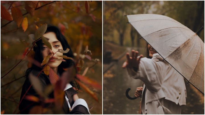 ایده‌های عکاسی پاییزی برای اینستاگرام؛ ژست‌های طبیعی و ساده