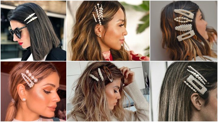 ترکیب شال و روسری با سنجاقهای مرواریدی ترکیب شال و روسری با سنجاقهای مرواریدی