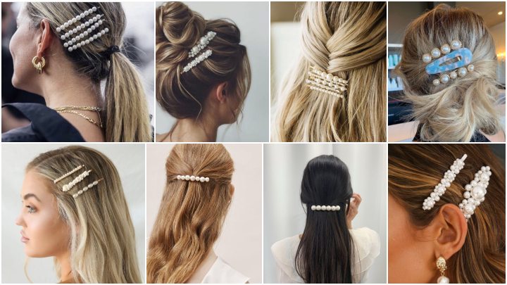 ترکیب چند سنجاق مرواریدی کنار هم برای یک استایل شیک و روزمره ترکیب چند سنجاق مرواریدی کنار هم برای یک استایل شیک و روزمره