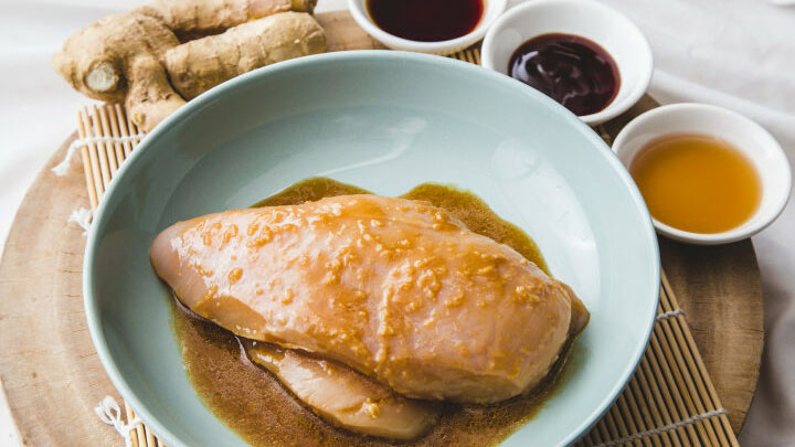 مرینت زنجبیل و سویا مرینت زنجبیل و سویا