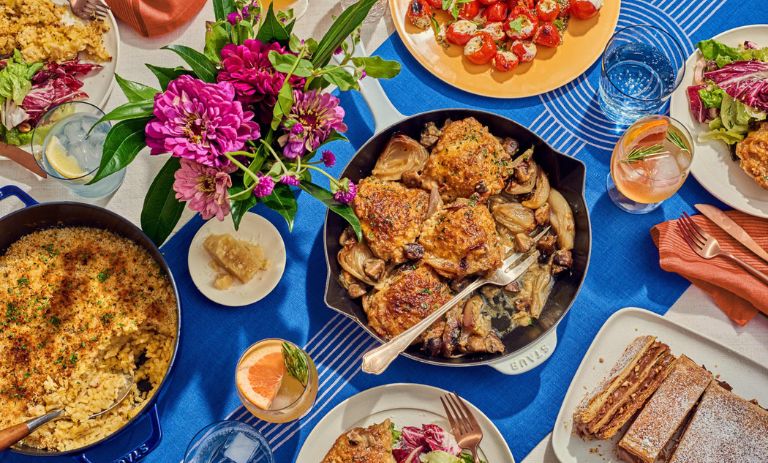 لیست غذا برای مهمانی شام مجلسی و خودمانی