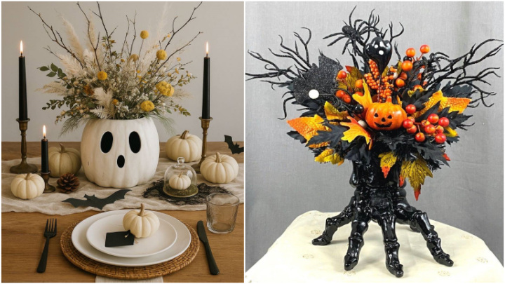گلهای خاص و ترسناک برای تزئین میز هالووینی گلهای خاص و ترسناک برای تزئین میز هالووینی