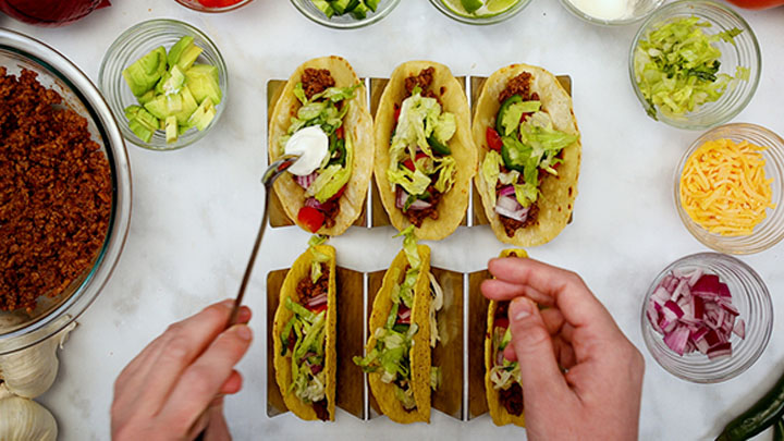 طرز تهیه تاکو به سبک مکزیکی با مرغ