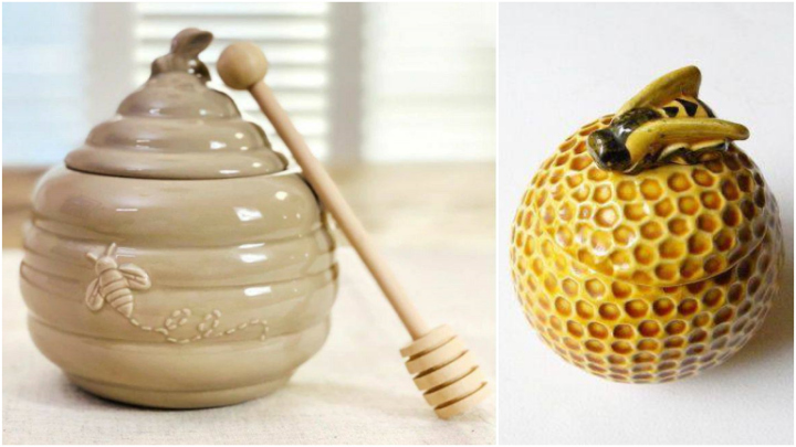 انواع مدل‌های عسل خوری فانتزی با طرح زنبور
