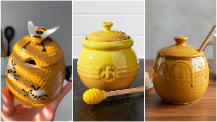 انواع مدل‌های عسل خوری فانتزی سرامیکی