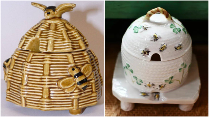انواع مدل‌های عسل خوری فانتزی با طرح زنبور