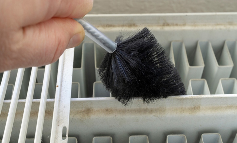 نحوه تمیز کردن رادیاتور؛ How to clean a radiator