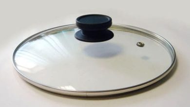 رفع چربی لبه درب قابلمه؛ Removing grease from the edge of the pot lid