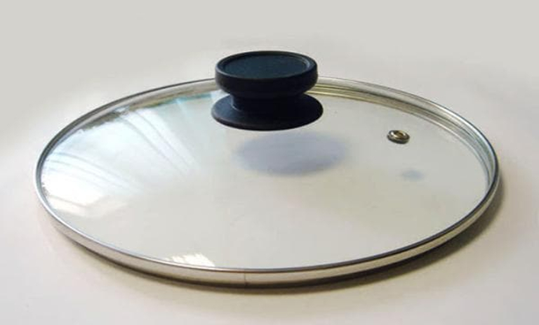 رفع چربی لبه درب قابلمه؛ Removing grease from the edge of the pot lid