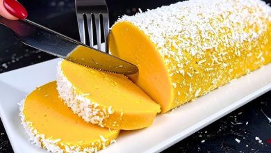 دسر کدو حلوایی مخملی؛ دسر نرم و خوشمزه برای روزهای پاییزی