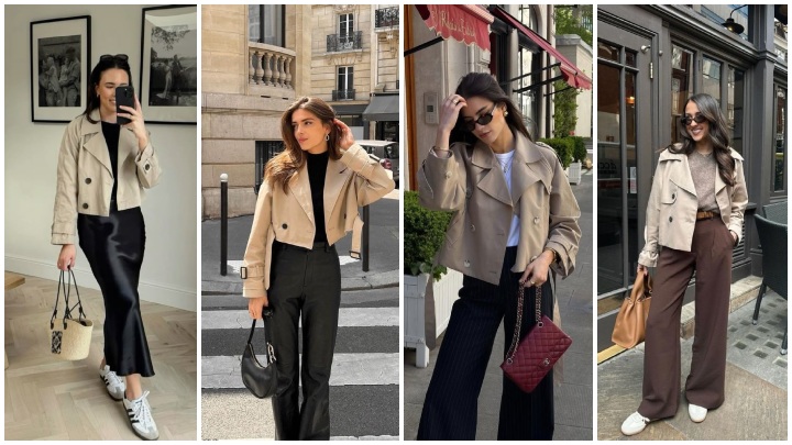 استایلهای زنانه و شیک ترنچ کت کوتاه؛ برای پاییز ۱۴۰۴ استایلهای زنانه و شیک ترنچ کت کوتاه؛ برای پاییز ۱۴۰۴