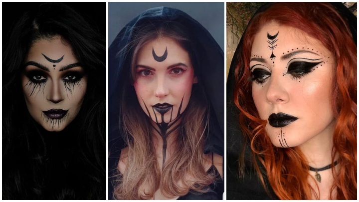 گریم متفاوت برای جادوگر مخصوص جشن هالووین گریم متفاوت برای جادوگر مخصوص جشن هالووین