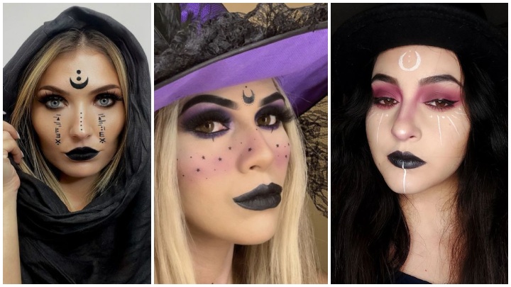 گریم جادوگر زیبا مخصوص جشن هالووین گریم جادوگر زیبا مخصوص جشن هالووین