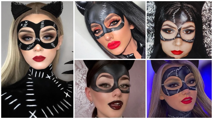 گریم کتوومن برای هالووین گریم کتوومن برای هالووین