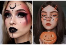 مدل گریم ساده و جذاب هالووین