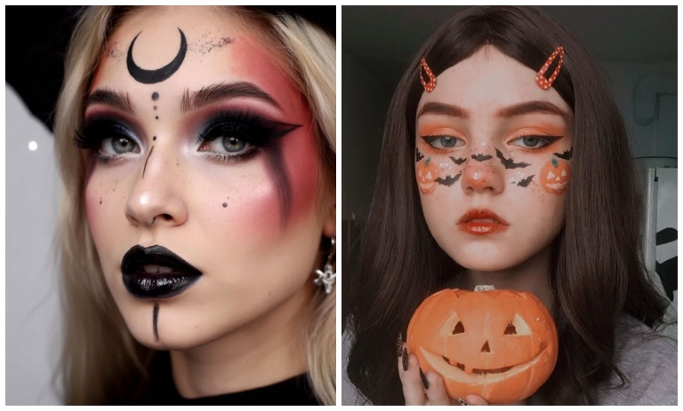 مدل گریم ساده و جذاب هالووین