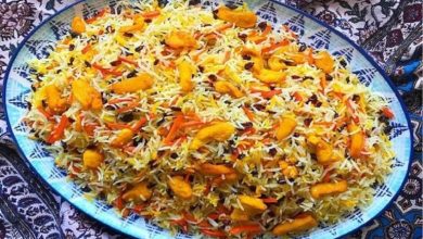 کالری هویج پلو با مرغ چقدر است؟