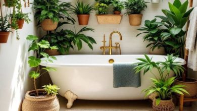 11 گیاه آپارتمانی برای سرویس بهداشتی و حمام مرطوب