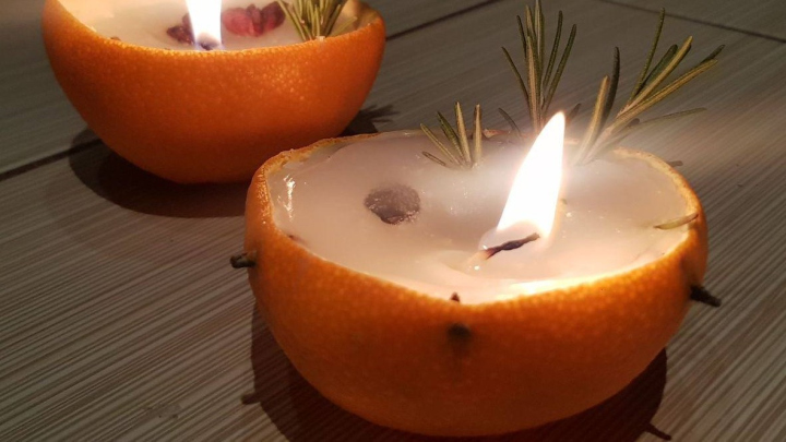 شمع معطر پرتقال