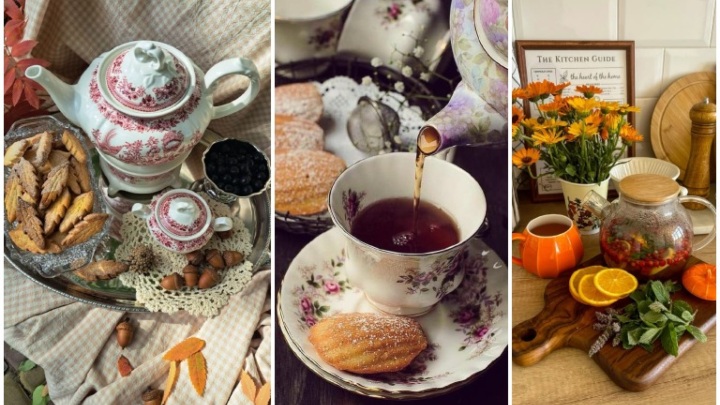 ایده‌های چیدمان میز عصرانه پاییزی با رنگ‌های آرام پاییز