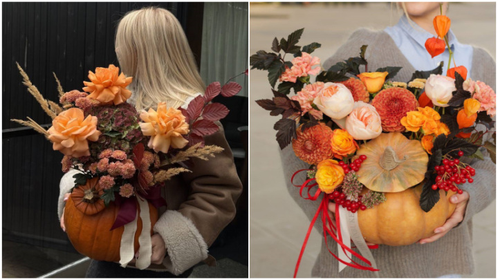 چطور خودمان با کدو حلوایی گل‌آرایی انجام دهیم؟