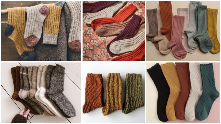 انواع مدلهای جوراب پاییزی زنانه انواع مدلهای جوراب پاییزی زنانه