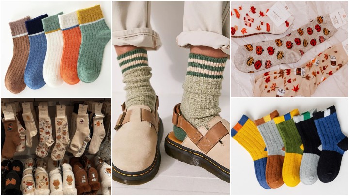 انواع مدلهای جوراب پاییزی زنانه انواع مدلهای جوراب پاییزی زنانه