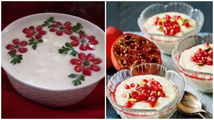 ایدههای خلاقانه تزیین ماست با انار ایدههای خلاقانه تزیین ماست با انار