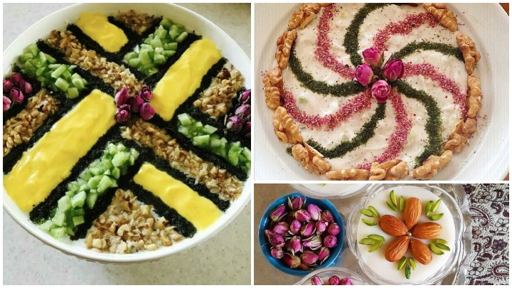 ایدههای خلاقانه تزیین ماست با مغز ایدههای خلاقانه تزیین ماست با مغز